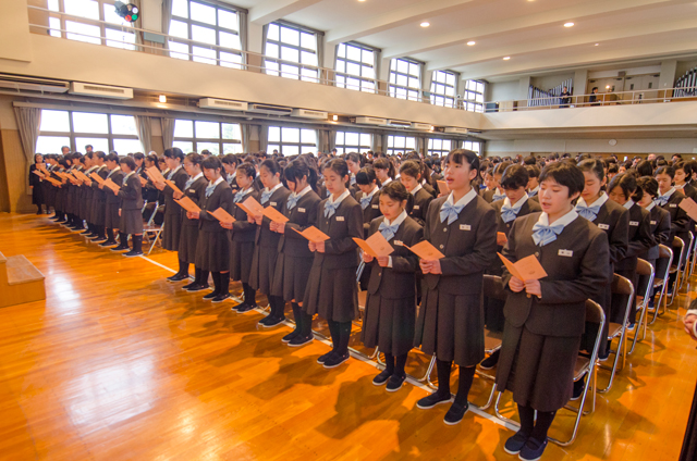 入学式が行われました