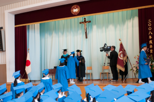 ノートルダム女学院高等学校　2016年度　卒業式　