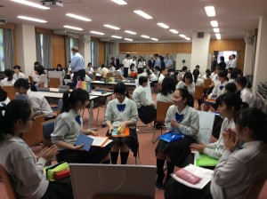 「塾対象学校見学会」が行われました。