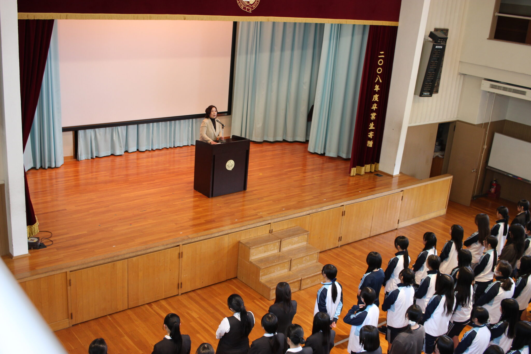 全校静修を行いました – ノートルダム女学院中学高等学校